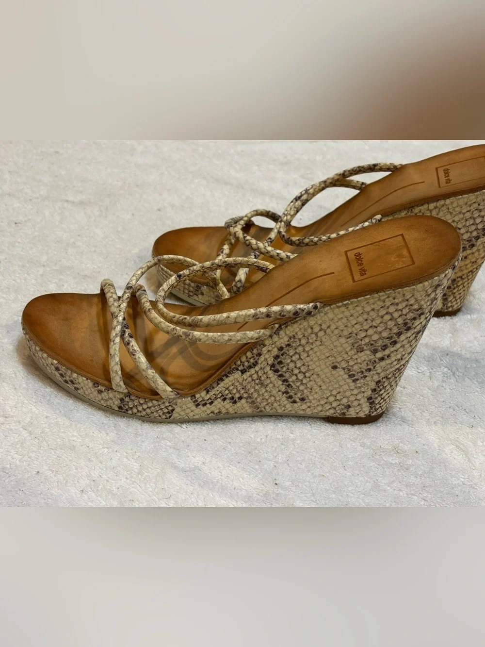 Brand New Wedges By Dolce Vita - Size 7.5M - Heel Height 4 1/4 Inches - box 6
